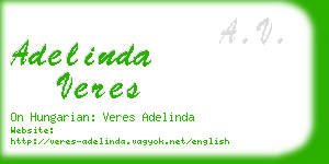 adelinda veres business card